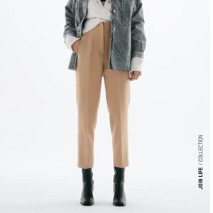 ZARA HIGH-WAISTED PANTS